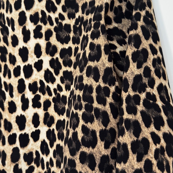 Zara Animal Print Long Sleeve Top - Picture 3 of 8